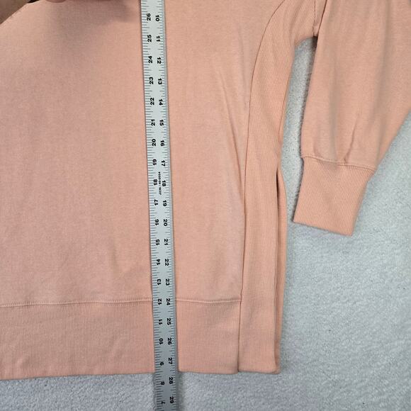 Grayson Social Oversized Sweatshirt Womens M Chicago Graphic Pullover Pink New - Picture 7 of 9
